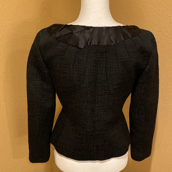 Ellie Tahari - black formal jacket - Picture 2 of 4